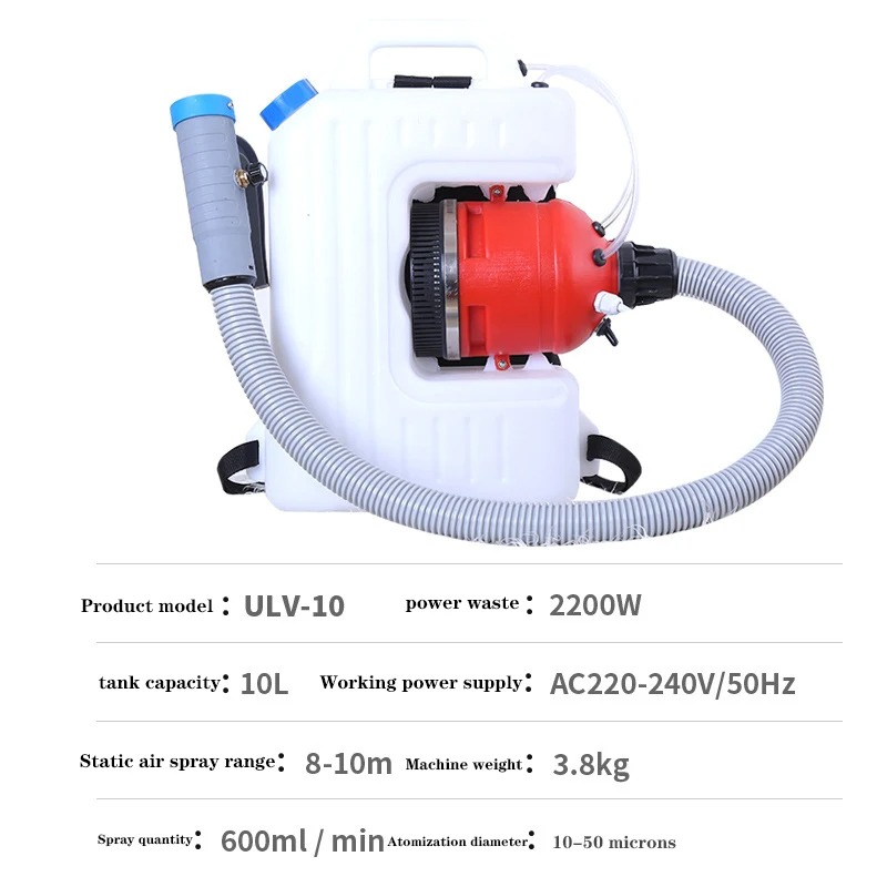 Flood Barrier Bag - ULV-10 Koude Mini Fogger Machine Sanitizer