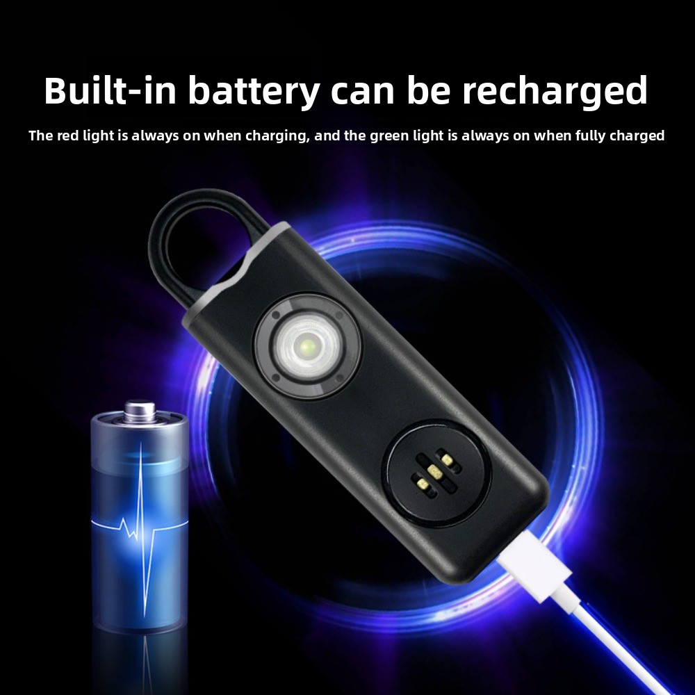 Personal Alarm Keychain - 130 High DB Veiligheidspersoonlijk alarm met