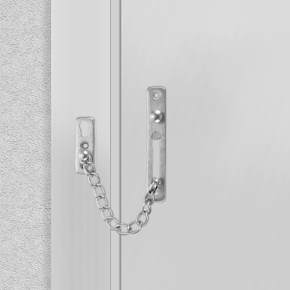 2 stuks roestvrijstalen deurke - Security Chain Door recensie en prijs