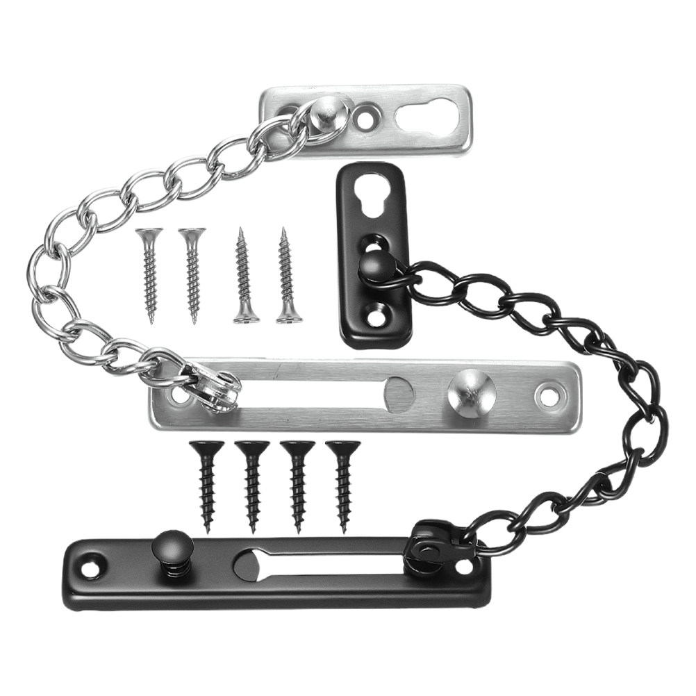 2 stuks roestvrijstalen deurke - Security Chain Door recensie en prijs