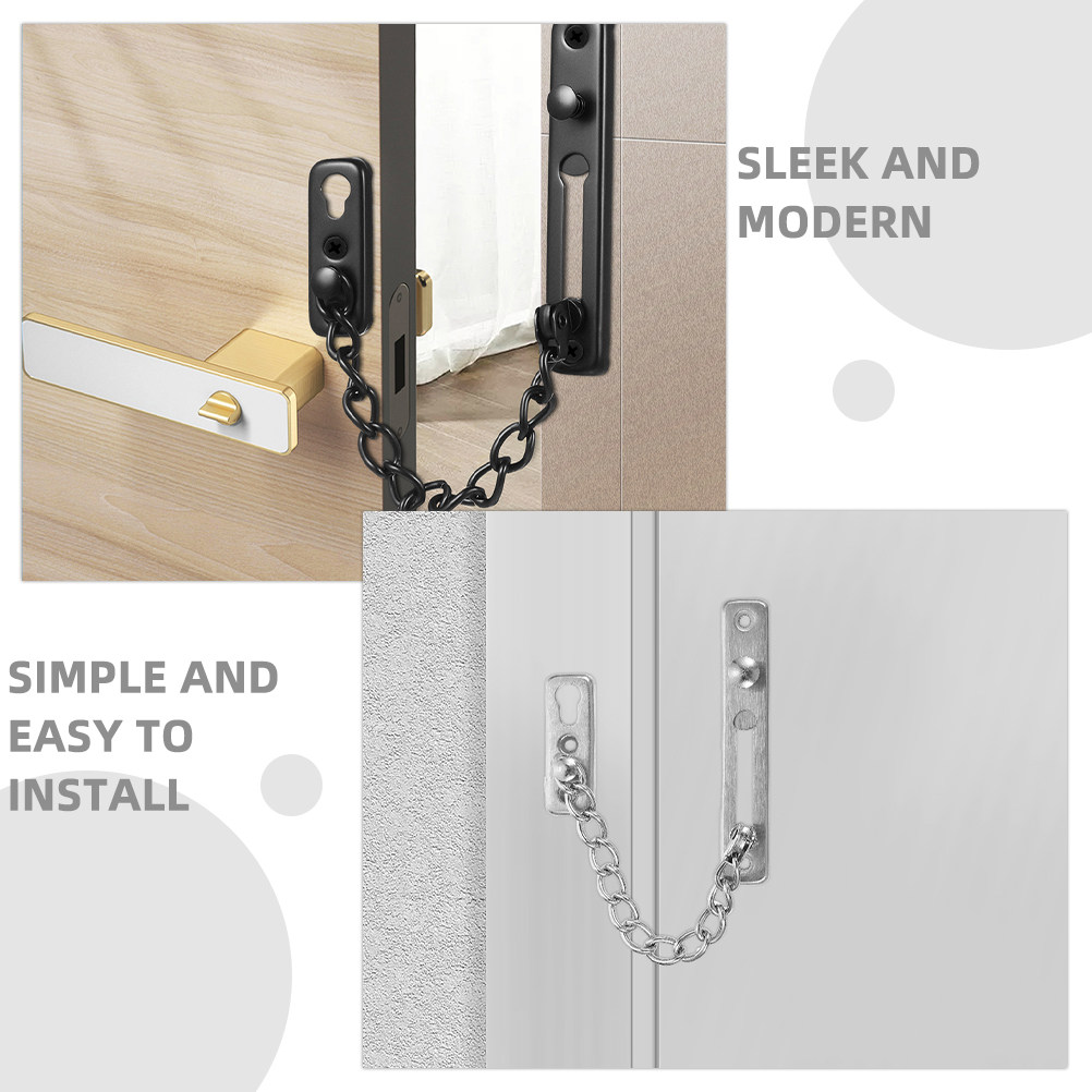 2 stuks roestvrijstalen deurke - Security Chain Door recensie en prijs
