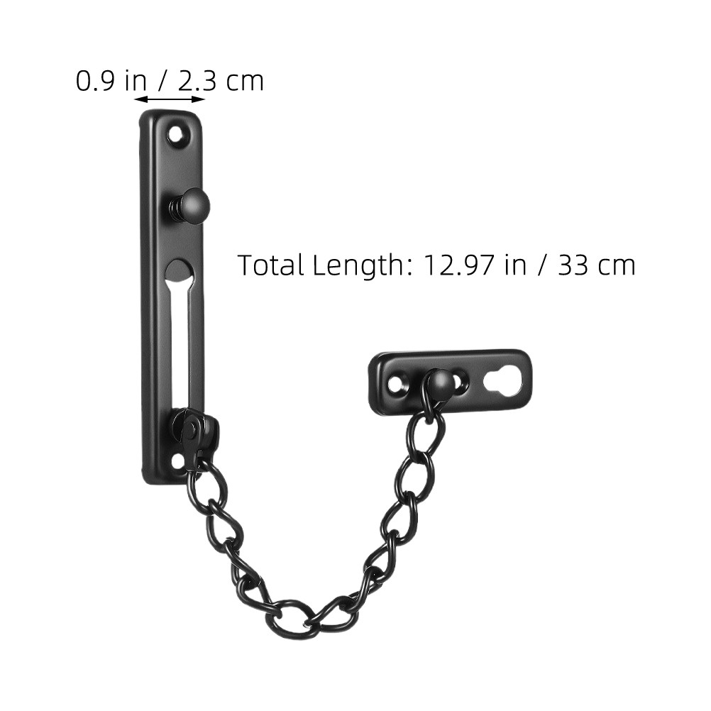 2 stuks roestvrijstalen deurke - Security Chain Door recensie en prijs