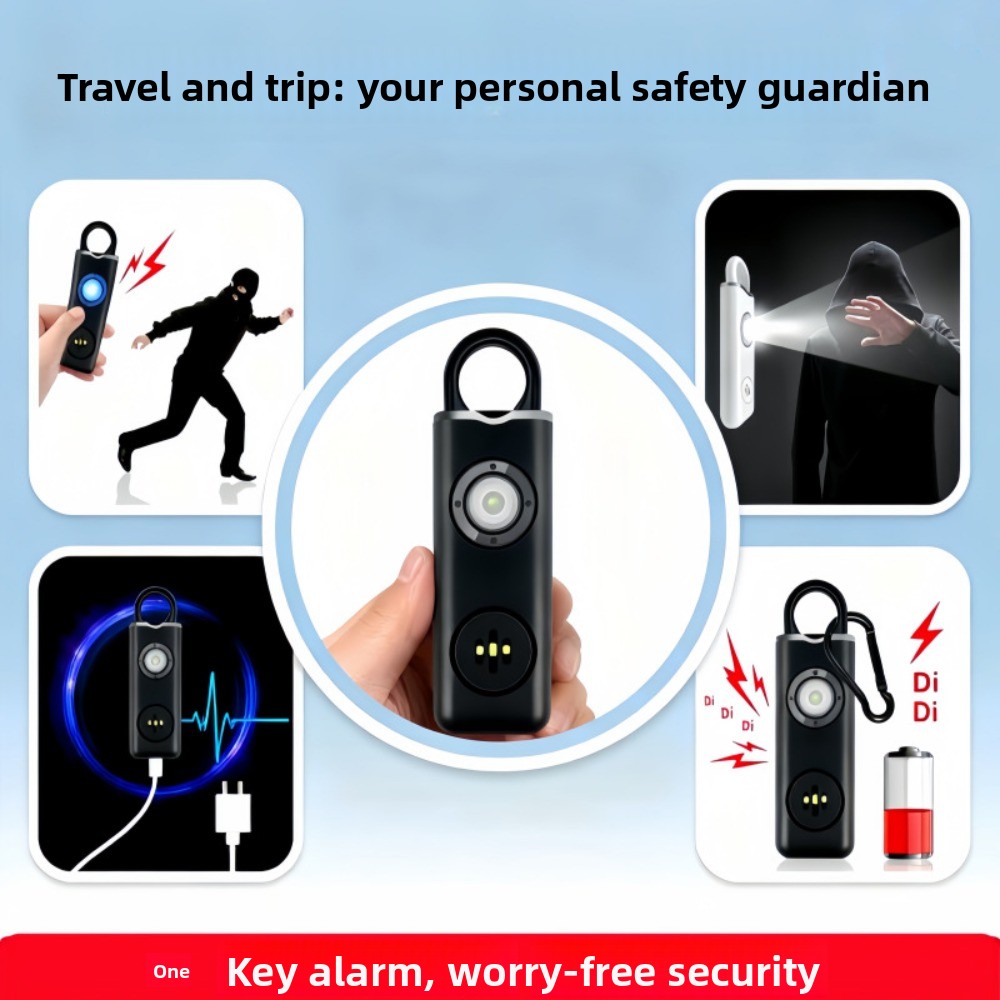 130 dB Veilig Persoonlijk Alar - Personal Alarm Keychain recensie en prijs